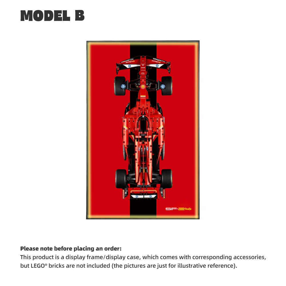CAR DISPLAY FRAME FOR LEGO® TECHNIC™ FERRARI F1 SF24 42207.