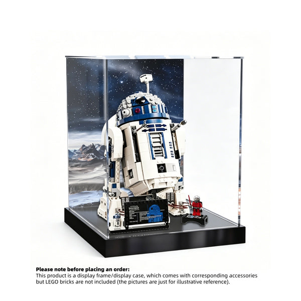 Display Case for LEGO® Star Wars™ R2-D2™ – Set 75379