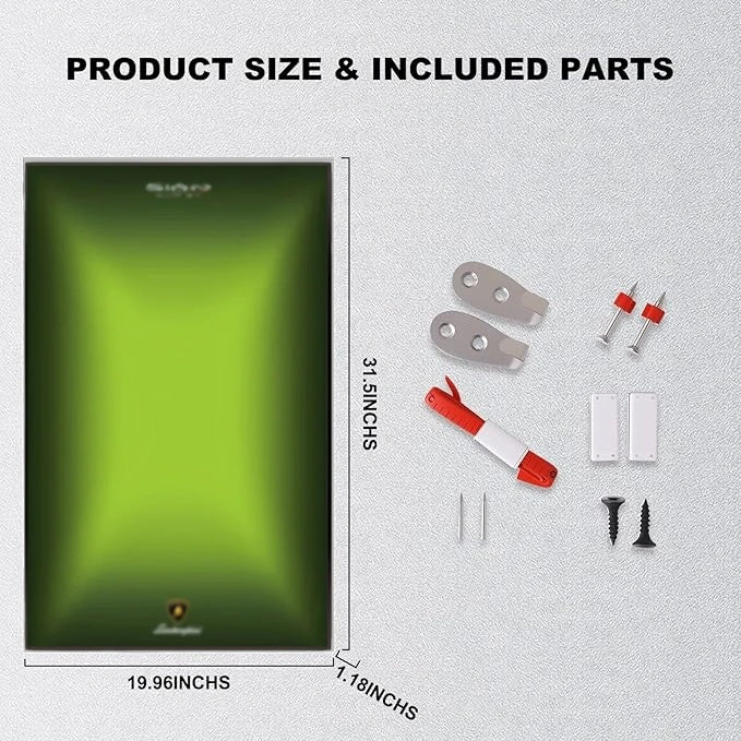 Wall Display Frame  for LEGO® TECHNIC™ Lamborghini Sián FKP 37 42115(Model Not Included)