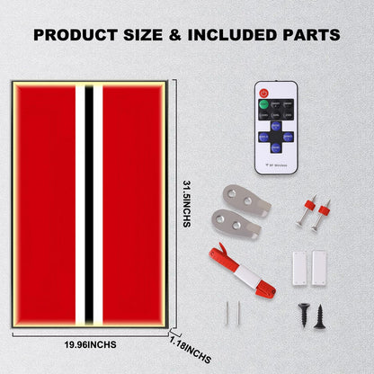 Car Display Wall Frame for LEGO® TECHNIC™ Ferrari 488 42125.(Model Not Included)