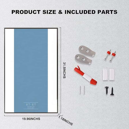 Wall Display Frame For LEGO® STAR WARS™ AT-AT™ 75288 (Model not included)