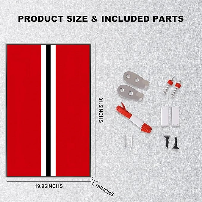 Car Display Wall Frame for LEGO® TECHNIC™ Ferrari 488 42125.(Model Not Included)