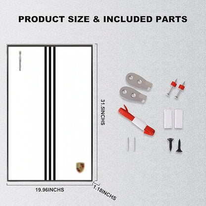 Wall Display Frame For LEGO® TECHNIC™ Porsche 911 RSR 42096(Model Not Included)