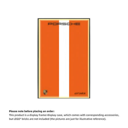 Wall Display Frame For LEGO® TECHNIC™ Porsche 911 GT3 RS 42056(Model Not Included)