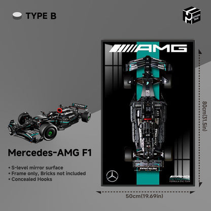 Car display Frame for LEGO® TECHNIC™ Mercedes AMG F1 42171