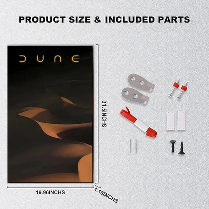 Wall Display Frame For LEGO® ICONS™ DUNE ATREIDES ROYAL ORNITHOPTER 10327(Model Not Included)