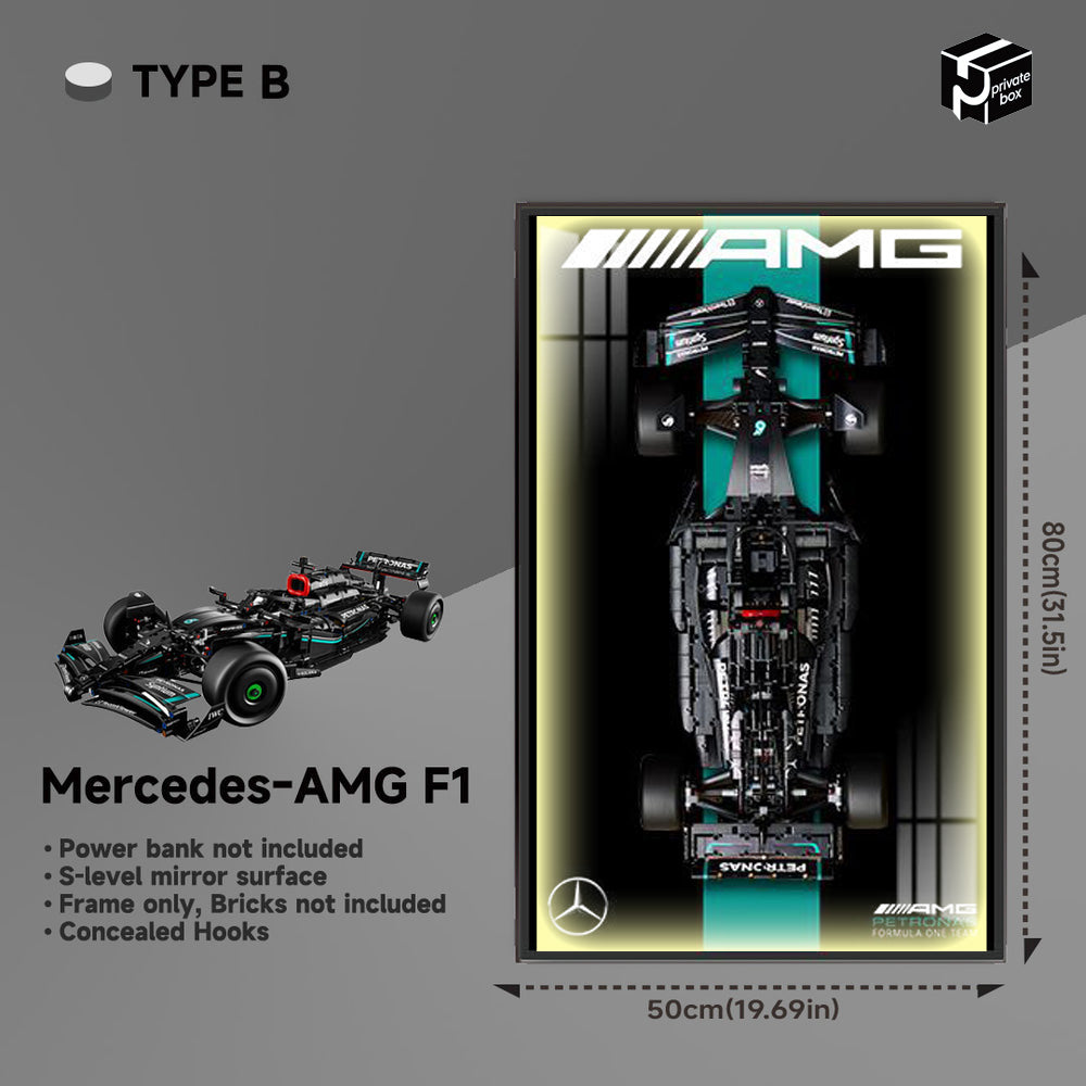 Car display Frame for LEGO® TECHNIC™ Mercedes AMG F1 42171