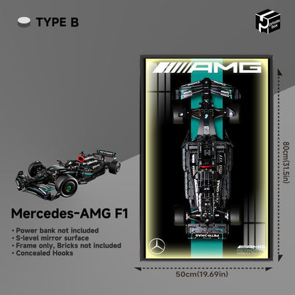 Car display Frame for LEGO® TECHNIC™ Mercedes AMG F1 42171
