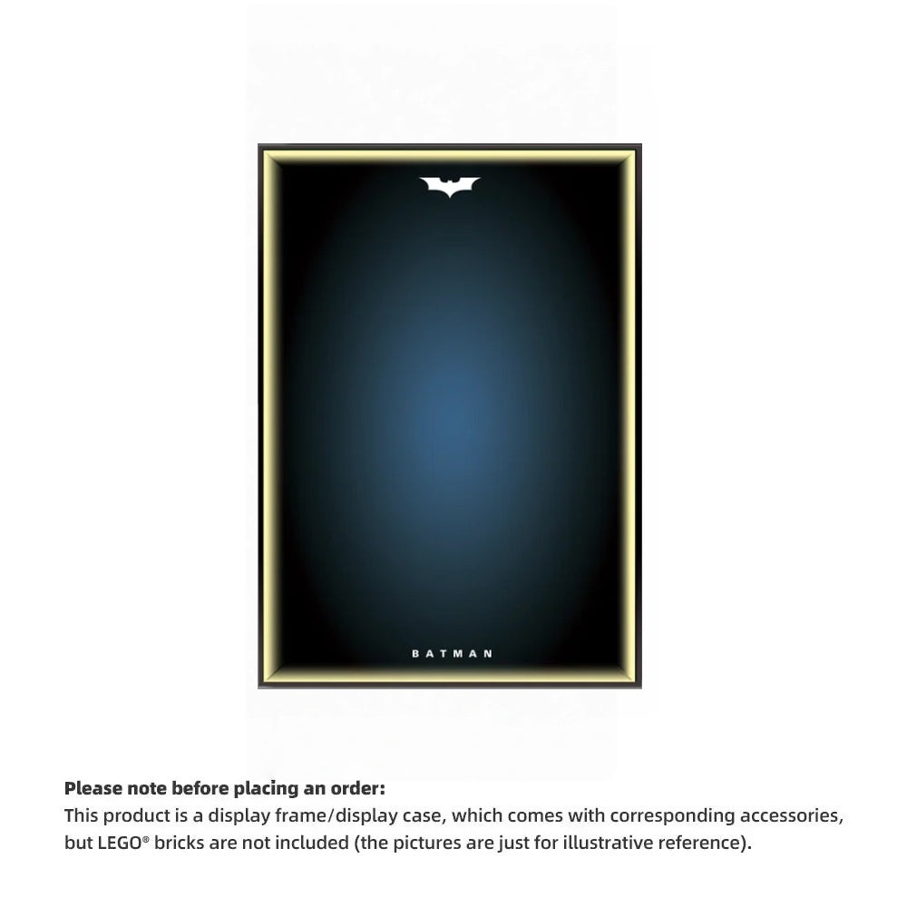 Wall Display Frame For Lego Batman 42239 BATMOBILE™ TUMBLER(Model Not Included)