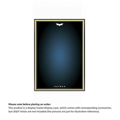 Wall Display Frame For Lego Batman 42239 BATMOBILE™ TUMBLER(Model Not Included)