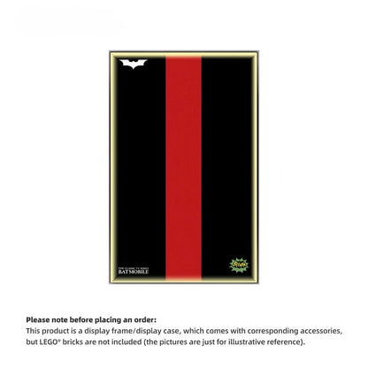 Wall Display Frame For LEGO BATMAN™ 76328 The Classic TV SERIES BATMOBILE™ (Model not included)