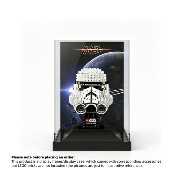 Display Case for LEGO® Star Wars™ Stormtrooper Helmet – Set 75276