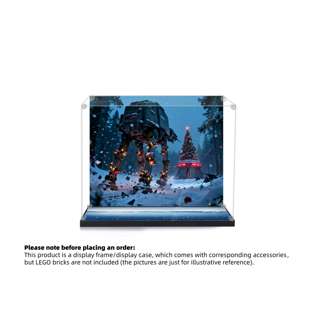 Display Case for LEGO® Star Wars™ Gingerbread AT-AT™ Walker – Set 40806