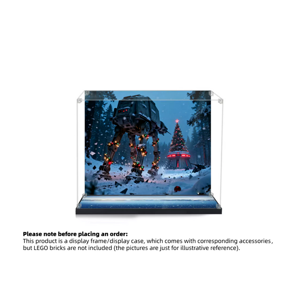 Display Case for LEGO® Star Wars™ Gingerbread AT-AT™ Walker – Set 40806