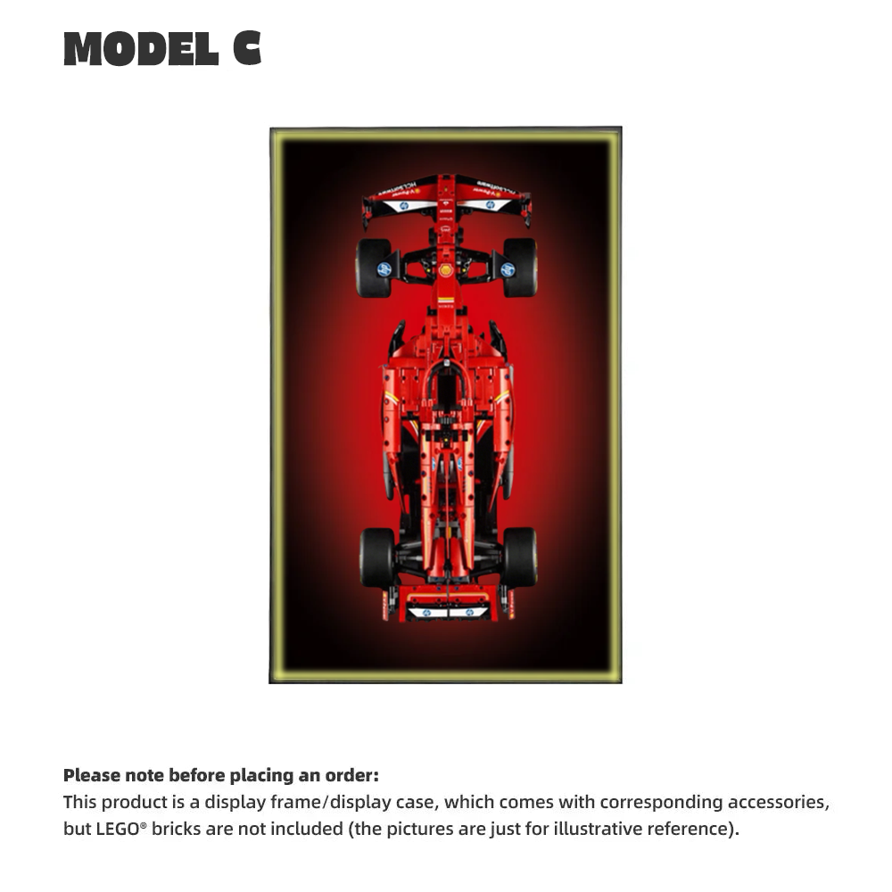 CAR DISPLAY FRAME FOR LEGO® TECHNIC™ FERRARI F1 SF24 42207.
