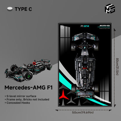 Car display Frame for LEGO® TECHNIC™ Mercedes AMG F1 42171
