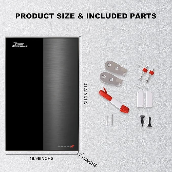 Wall Display Frames For LEGO Technic Fast and Furious Dodge Charger R/T Car 42231(Model not included)