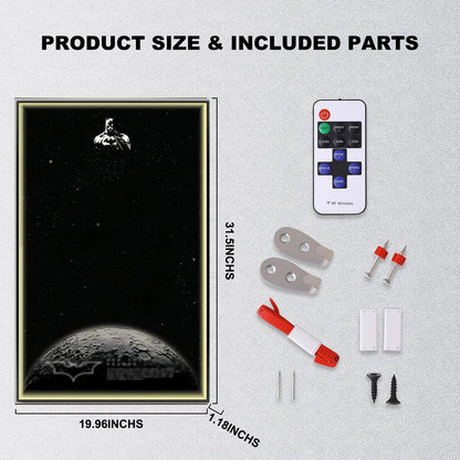 Wall Display Frame For LEGO® DC Batmobile Tumbler 76240(Model not included)