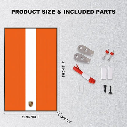 Wall Display Frame For LEGO® TECHNIC™ Porsche 911 GT3 RS 42056(Model Not Included)