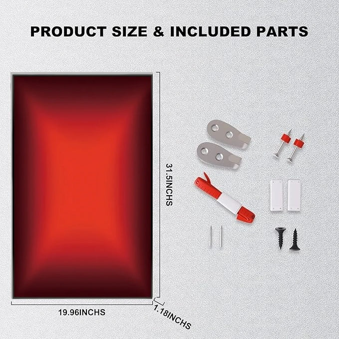 Car Display Wall Frame for LEGO® TECHNIC™ Ferrari 488 42125.(Model Not Included)