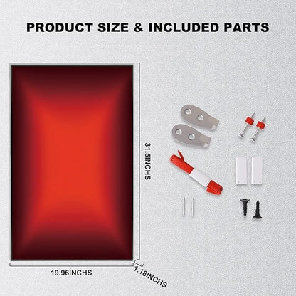 Car Display Wall Frame for LEGO® TECHNIC™ Ferrari 488 42125.(Model Not Included)