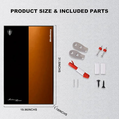 Wall Display Frame For Lego 42232 Technic Koenigsegg Sadair’s Spear.(Model Not Included)