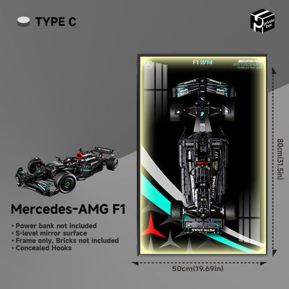 Car display Frame for LEGO® TECHNIC™ Mercedes AMG F1 42171