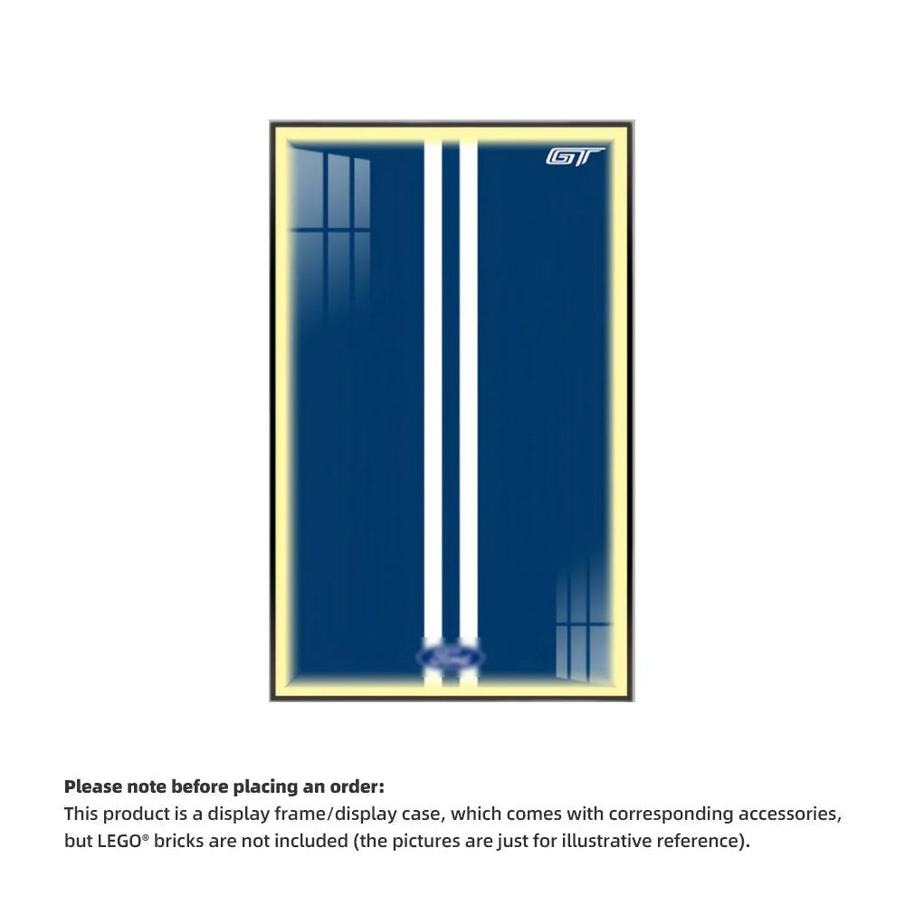 Wall Display Frame For LEGO® TECHNIC™ Ford GT 42154(Model Not Included)