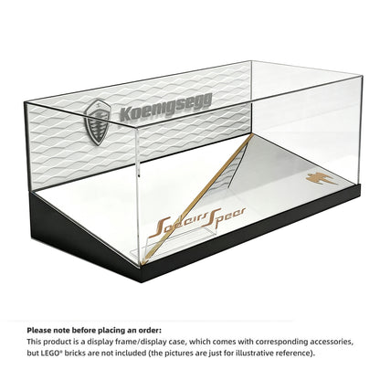 Display Case for LEGO® Technic™ 42232 Koenigsegg Sadair's Spear
