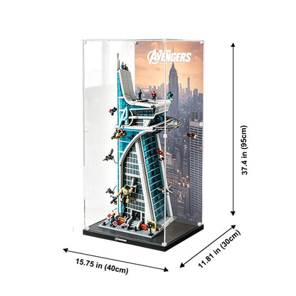 Display Case for LEGO® 76269 Avengers Tower