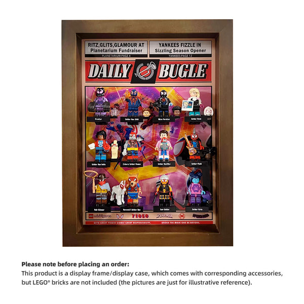 Display Case for LEGO® Spider-Verse Minifigures