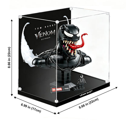 Display Case for LEGO® 76356 Venom Bust
