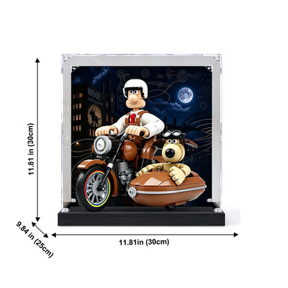 Display Case for LEGO® Ideas 21371 Wallace & Gromit