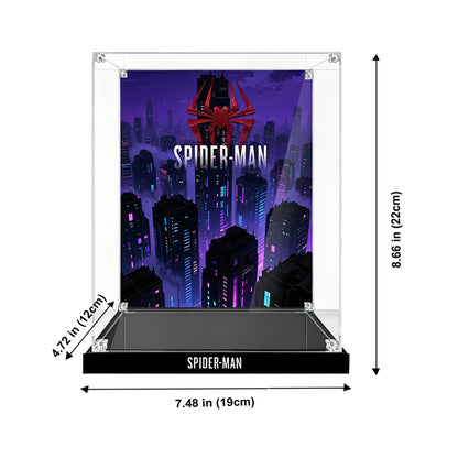 Display Case for LEGO® 76326 Iron Spider-Man Bust