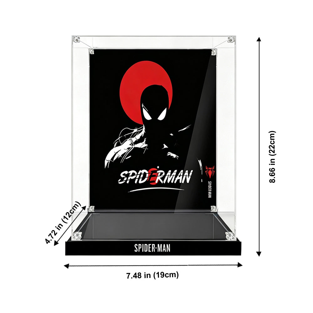 Display Case for LEGO® 76326 Iron Spider-Man Bust