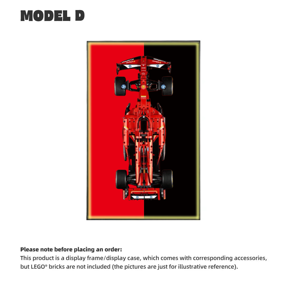 CAR DISPLAY FRAME FOR LEGO® TECHNIC™ FERRARI F1 SF24 42207.