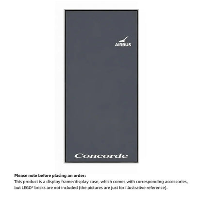 Wall Display Frames for LEGO® ICONS Concorde 10318(Model Not Included)