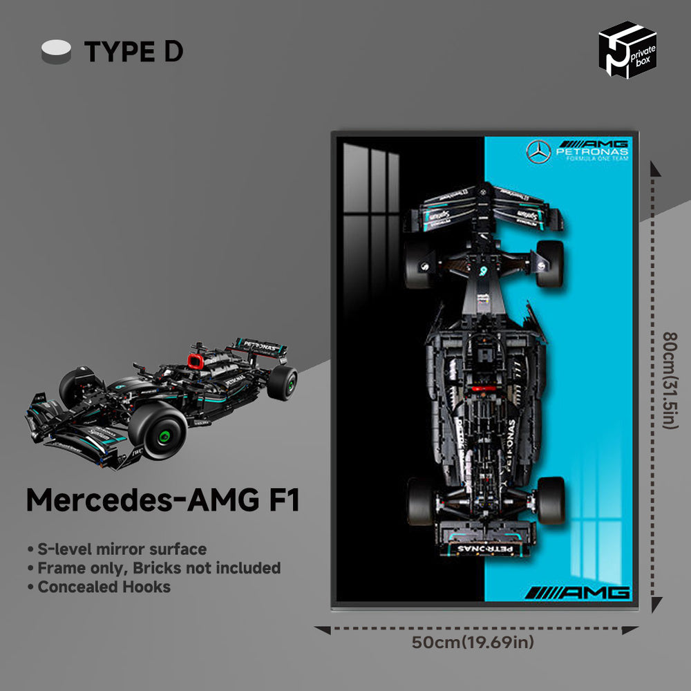 Car display Frame for LEGO® TECHNIC™ Mercedes AMG F1 42171