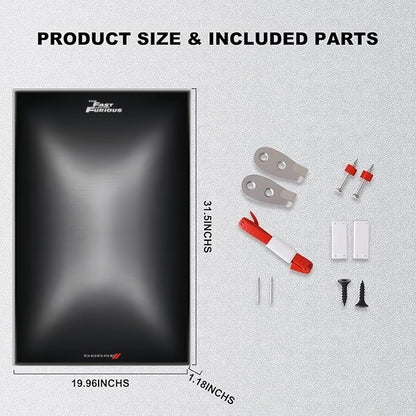 Wall Display Frames For LEGO Technic Fast and Furious Dodge Charger R/T Car 42231(Model not included)