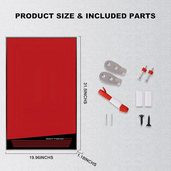 Wall Display Frame For LEGO® Technic™ Supercar Ferrari SP3 42143. （Model not included）