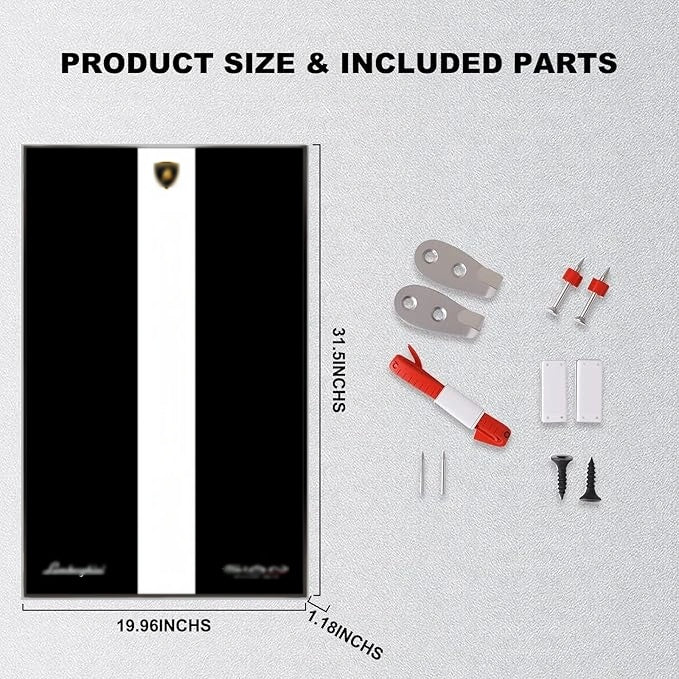 Wall Display Frame  for LEGO® TECHNIC™ Lamborghini Sián FKP 37 42115(Model Not Included)