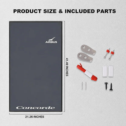 Wall Display Frames for LEGO® ICONS Concorde 10318(Model Not Included)