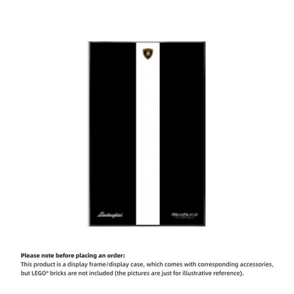 Wall Display Frame  for LEGO® TECHNIC™ Lamborghini Sián FKP 37 42115(Model Not Included)