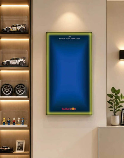 Wall Display Frame For LEGO® TECHNIC™ ORACLE RED BULL RACING RB20 F1 CAR 42206(Model Not Included)