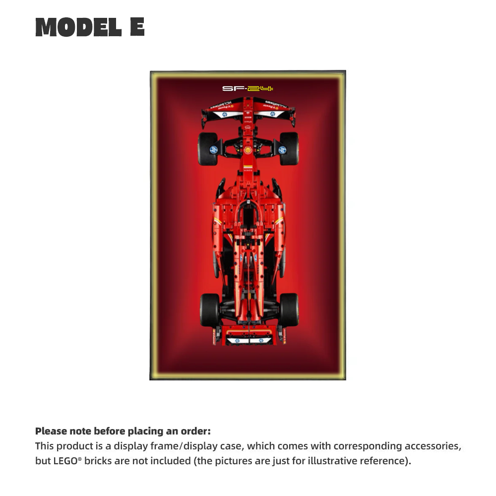 CAR DISPLAY FRAME FOR LEGO® TECHNIC™ FERRARI F1 SF24 42207.