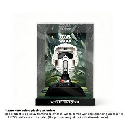 Display Case for LEGO® Star Wars™ Scout Trooper Helmet – Set 75305
