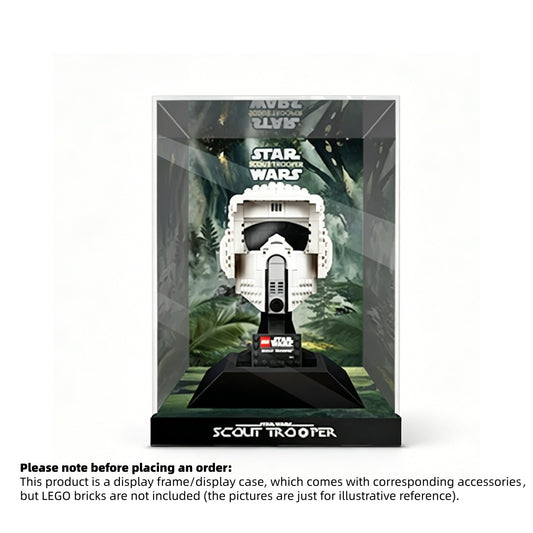 Display Case for LEGO® Star Wars™ Scout Trooper Helmet – Set 75305