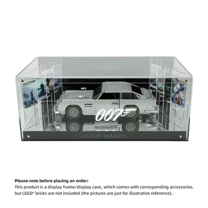 Display Case for LEGO® Icons 10262 Aston Martin DB5