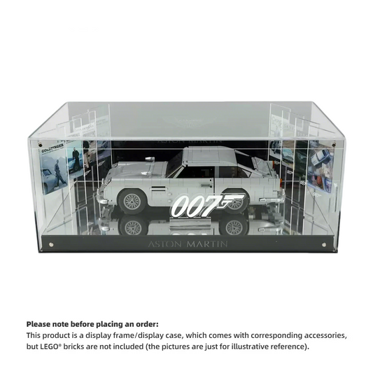 Display Case for LEGO® Icons 10262 Aston Martin DB5