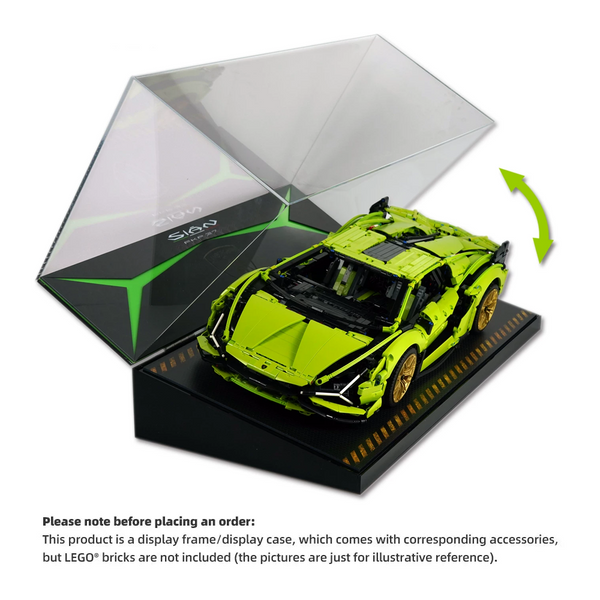 Display Case for LEGO® Technic Lamborghini Sián FKP 37 (42115)